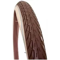 Deli Tire Deli-Reifen, model SA-206, 24 x 1,75, kleur crème, met reflecterende strepen