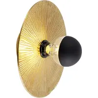 QAZQA Oosterse plafondlamp goud rond - Konge