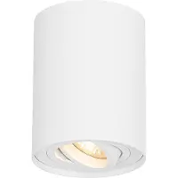 QAZQA Smart plafondspot wit verstelbaar incl. Wifi GU10 - Rondoo up
