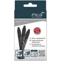 PICA 590/46 PRO - Markeerkrijt - Hoge pigmentatie - Zwart (12 stuks)