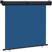 vidaXL - Balkonscherm - 165x250 - cm - blauw