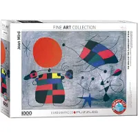 Eurographics Puzzel, Joan Miró, Kunst - Le Sourire aux Ailes Flamboyantes - 1000 stukjes