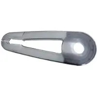 Axa Kettingscherm 20 inch - Polycarbonaat - Dark Smoke - Voor stadsfietsen - Geschikt voor 38-tands tandwielen