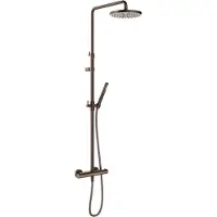 Hotbath ACE opbouw regendouche koper geborsteld PVD