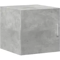 vidaXL Wandkast 40x42,5x40 cm bewerkt hout betongrijs