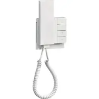 Elcom Interne luidspreker met luisterpunt, model REK241Y, 2-draads, polarwit, glanzend. (FON)
