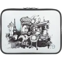 Be.Ez notebooktassen LA robe I Lov Paris Blue Morning