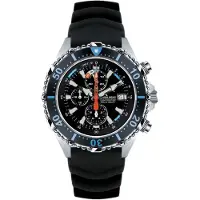 Chris Benz - CB-C300X-LB-KBS - Duikershorloge - Unisex - Quartz