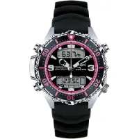 Chris Benz - CB-D200X-P-KBS - Duikershorloge - Unisex - Quartz