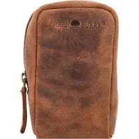 Green Burry Vintage fietstas S leder 8 cm - L - brown