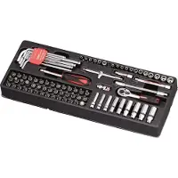 PARD 1/4'' Bit & Dopsleutelset, 86-delig