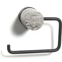Aquanova WC rolhouder Nero Alba