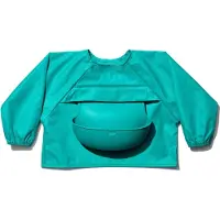 Oxo Tot Slab met mouwen - Slabbetjes - Slabbertjes baby - Slab - Teal