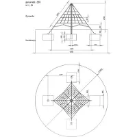 Intergard Klimtoestel klimpiramide openbare speelplaatsen 250cm