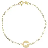 SKY Baby/Kinder Armband Schildpad 14K Goud