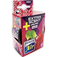 Power Air Extra Scent Organic - Luchtverfrisser Auto - Autoparfum Geur - Geurverfrisser Cherry