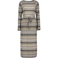 Geisha 47610-20 dress sand/black