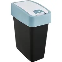 OEM Kleine afvalbak van 10 liter, blauw, met deksel