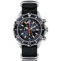 Chris Benz - CB-C300X-NB-NBS - Duikershorloge - Unisex - Quartz