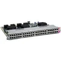 Cisco Catalyst WS-X4748-RJ45-E. Switch type: Managed. Type basis-switching RJ-45 Ethernet-poorten: Gigabit Ethernet (10/100/1000), Aantal basis-switch