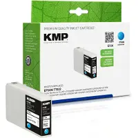 KMP 1620,4003 E134 Tintenpatrone cyan kompatibel mit Epson T7022