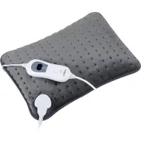 NIVADA Elektrische Warmtekussen Ultra Fleece - 30x38 cm - Grijs - 3