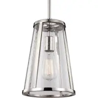 FEISS LED Hanglamp Harrow | 1X E27 Max 60W | Dimbaar | Polished Nickel