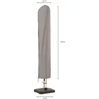 Madison Parasolhoes Grey 25x35x165 cm