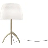 Foscarini Design tafellamp Lumiere, wit / opaal, Woon-/ Eetkamer, Glas, Design, tafellamp