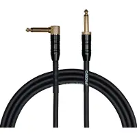 Cascha Professional Line Guitar Cable 6 m Recht - Gebogen Instrumentkabel
