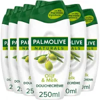Palmolive 6x Douchecreme Naturals Olijf & Melk 250 ml