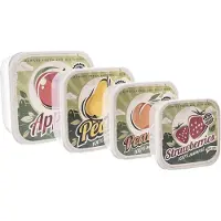 Orion Voedselcontainers 4 stuks - Vershoudbakjes - Diepvriesbakjes - Vershouden - Bakjes