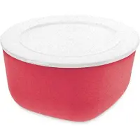 Koziol Schaal met Deksel, 2 L, Organic Koraal - | Connect Box 2