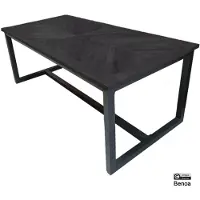 Benoa Eettafel jax zwart 220