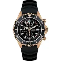 Chris Benz - CB-C300X-C-KBS - Duikhorloge - Unisex - Quartz