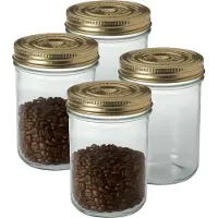 Le Parfait Weckpot/inmaakpot - 4x - met schroefdeksel - 750 ml