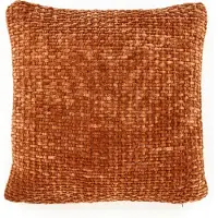 By-Boo Sierkussen Pillow Hyde - Terracotta (50 x 50 cm)