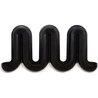 Heller Swell Wall Catchall wand kapstok en opberger - zwart