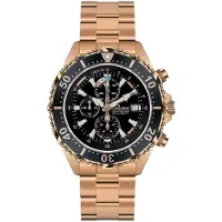 Chris Benz - CB-C300X-C-MBC - Duikershorloge - Unisex - Quartz