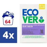 Ecover Waspoeder Color Lavendel & Eucalyptus - 4 x 1.2 kg (64 wasbeurten)
