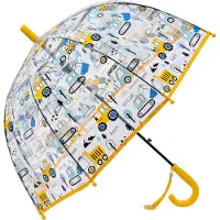Juleeze Kinderparaplu Ø 70x65 cm Transparant Kunststof Auto