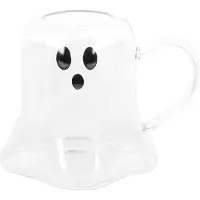 Something Different - Ghost Shaped Glass Mok/beker - Transparant