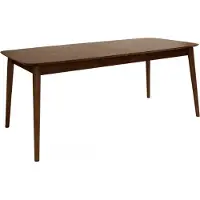 SoHome Uitschuifbare Eettafel Montreux walnoot, 180-220 x 90cm