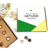 Blossombs Bloembommetjes - Zaadjes - getuige - geo - wil je mijn getuige zijn - Zaad - getuige vragen - getuigen vragen huwelijk