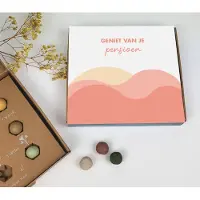 Blossombs Bloembommetjes - PENSIOEN - Zaadjes - Cadeau pensioen - Golvend roze - geniet van je pensioen - Zaad