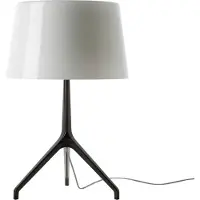Foscarini Lumiere XX Tafellamp XXL | Cold Grey | Black Chrome