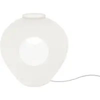Foscarini Design tafellamp Madre, dimbaar, wit / opaal, Woon-/ Eetkamer, Glas, Design, tafellamp