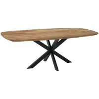 DTP Home Dining table Evo rectangular 220 TEAKWOOD,76x220x110 cm, recycled teakwood (Naturel, 220x110x76cm)