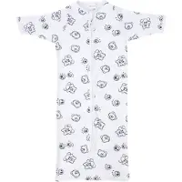 Beeren Bodywear Unisex Slaapzak interlock - Wit - Maat 74/80