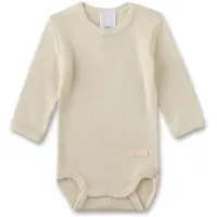 Sanetta - Kid's Wool Body L/S - Merino-ondergoed 92/98, beige